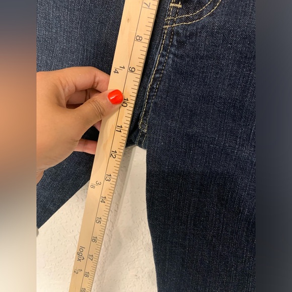 Levi Super Skinny 510 Jean Shorts Size 30 Cut Off Blue - Picture 7 of 10